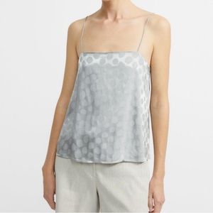 🟣 NWOT Theory Gray Silky Tank Top